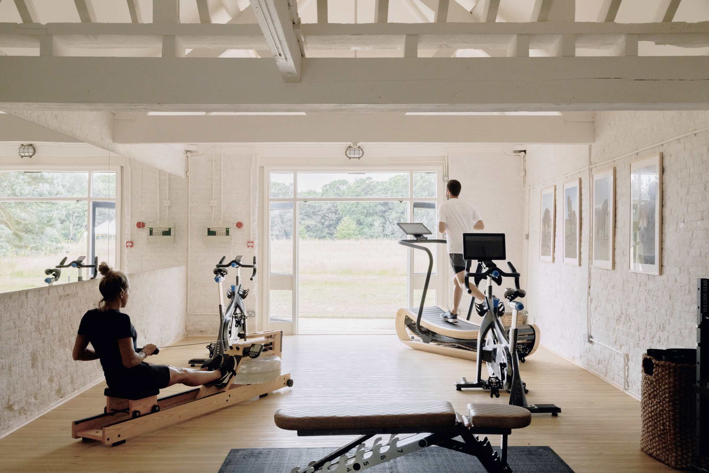 Fritton Lake Hotel gym UK - Edvinas Bruzas photography